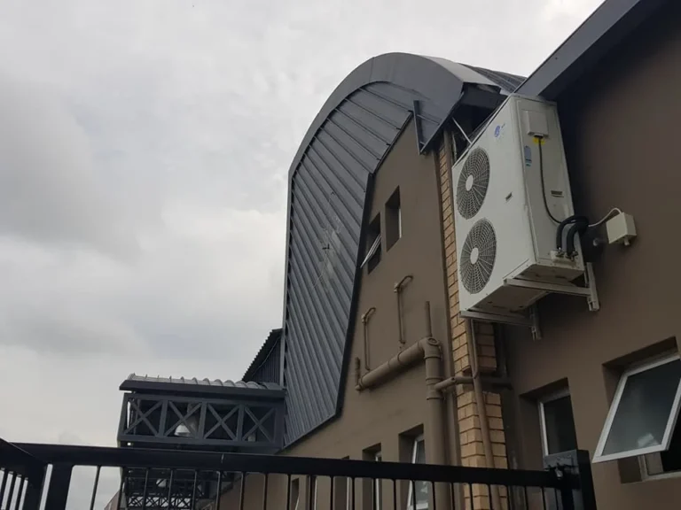 Outdoor air conditioning unit from the Mbombela project gallery