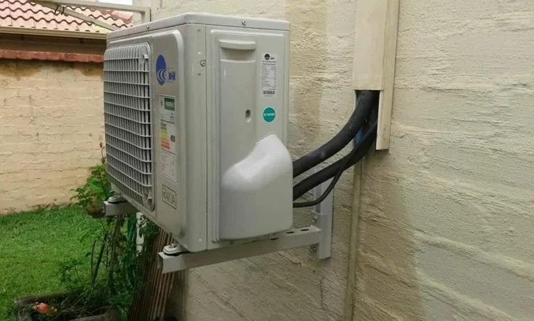 Outdoor air conditioning unit from the Mbombela project gallery
